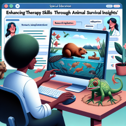 Enhancing Therapy Skills Through "Animal Survival" Insights || TinyEYE Online Therapy