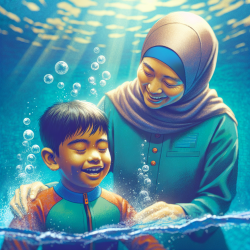 Unlocking Potential: How Aquatic Training Benefits Children with Autism || TinyEYE Online Therapy