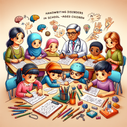 Exploratory Investigation of Handwriting Disorders in School-Aged Children: Key Insights for Practitioners || TinyEYE Online Therapy