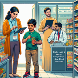 Implementing Data-Driven Insights from the North Carolina Healthy Food Small Retailer Program to Enhance Child Nutrition || TinyEYE Online Therapy