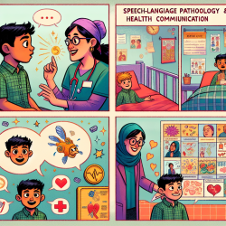 Using Comics to Enhance Health Communication in Speech-Language Pathology || TinyEYE Online Therapy
