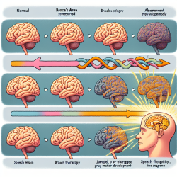 Understanding Abnormal Gray Matter Development in Broca's Area for People Who Stutter || TinyEYE Online Therapy