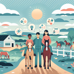 Enhancing Language and Cognitive Skills in Children with ASD and ID through Therapeutic Horseback Riding || TinyEYE Online Therapy