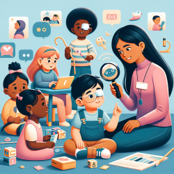 Unlocking Communication: Insights from Research on Preschool Children with Visual Impairment || TinyEYE Online Therapy