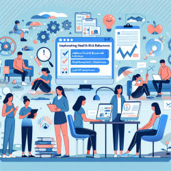 Implementing Evidence-Based Strategies to Address Health Risk Behaviors in Chronically Ill Adolescents || TinyEYE Online Therapy