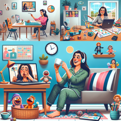 5 Hilarious Perks of Working from Home as a Special Education Director || TinyEYE Online Therapy