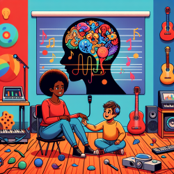 Implementing Visual Music Therapy for Children with ASD: Insights from Recent Research || TinyEYE Online Therapy