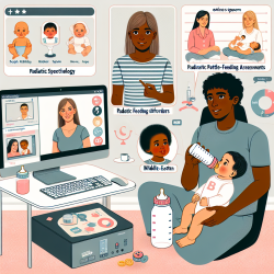 Evaluating the Use of Telepractice for Bottle-Feeding Assessments: Enhancing Practitioner Skills || TinyEYE Online Therapy
