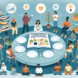 Addressing Food Insecurity in College Populations: Insights for Practitioners || TinyEYE Online Therapy