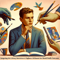 Integrating Arts-Literacy Interventions to Enhance Adolescent Mental Health Outcomes || TinyEYE Online Therapy