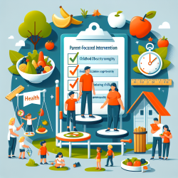 Evaluating the Feasibility of Parent-Focused Interventions in Childhood Obesity Using the RE-AIM Framework || TinyEYE Online Therapy