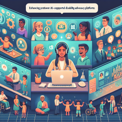 Enhancing Practitioner Skills with AI-Supported Disability Advocacy Platforms || TinyEYE Online Therapy