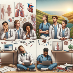 Implementing Research Findings to Mitigate Stress and Exhaustion Among Medical Students || TinyEYE Online Therapy