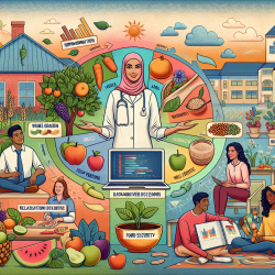 Implementing Integrated Nutrition and Culinary Education to Address Food Insecurity in Schools || TinyEYE Online Therapy