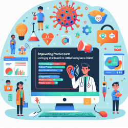 Empowering Practitioners: Leveraging Viral Research to Combat Hearing Loss in Children || TinyEYE Online Therapy