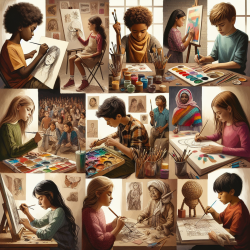 Empowering Change: The Transformative Power of Open Studio Art Therapy for At-Risk Children || TinyEYE Online Therapy
