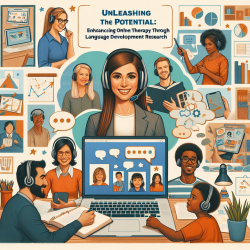 Unleashing the Potential: Enhancing Online Therapy Through Language Development Research || TinyEYE Online Therapy