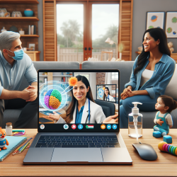 Empowering Practitioners: Leveraging Tele-Home Visits for Child Development || TinyEYE Online Therapy