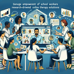 Empowering School Social Workers with Research-Driven Online Therapy Solutions || TinyEYE Online Therapy
