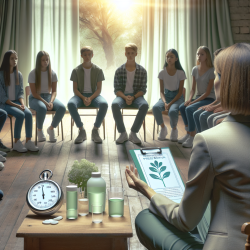 Implementing Stress-Reduction Guided Imagery in School-Based Therapy || TinyEYE Online Therapy