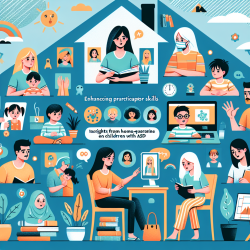 Enhancing Practitioner Skills: Insights from Home-Quarantine's Impact on Children with ASD || TinyEYE Online Therapy