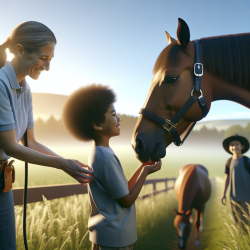Unlocking Empathy and Social Interaction: Equine Therapy for Children with Autism || TinyEYE Online Therapy