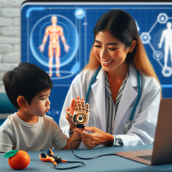 Academic Professional: Enhancing Hand Therapy for Children with Cerebral Palsy Using Playfulness and New Technologies || TinyEYE Online Therapy