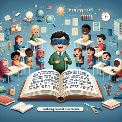 Unlocking Potential: The Impact of Braille in Educational Assessments || TinyEYE Online Therapy