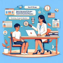 Improving Speech Therapy: Harnessing Research on Aversive Stimuli || TinyEYE Online Therapy