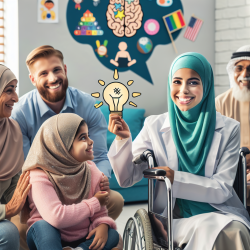 How Practitioners Can Empower Families of Children with Disabilities Using Positive Psychology || TinyEYE Online Therapy