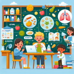 Understanding Food Allergies and Their Link to Asthma, Rhinitis, and Eczema in Schoolchildren || TinyEYE Online Therapy