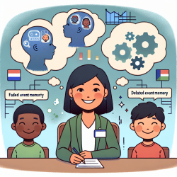 Implementing Early Interviews to Enhance Delayed Event Memory in Children With Intellectual Disabilities || TinyEYE Online Therapy